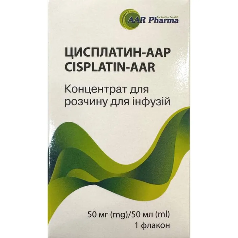 Cisplatino-AAR solución para infusión, concentrado