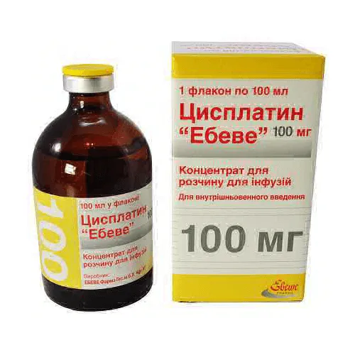 Cisplatin fares concentrate for infusion solution