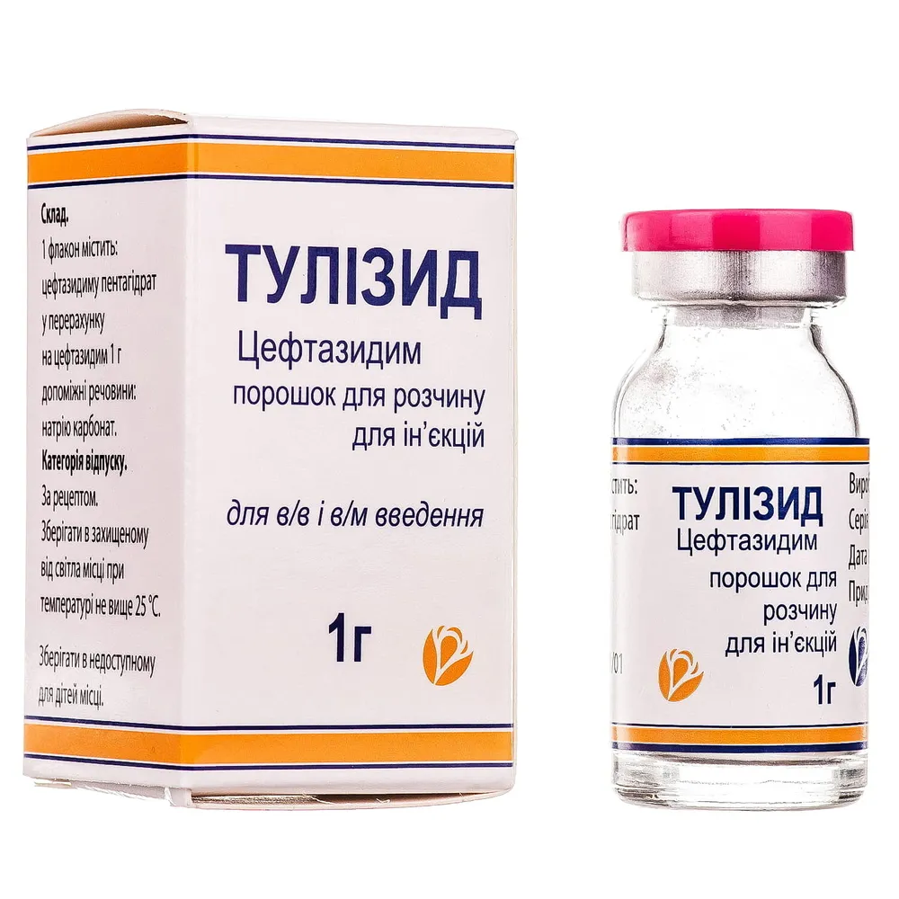 Tulizid powder for injection solution