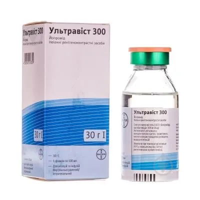 Ультравист 300 раствор для инъекций и инфузий