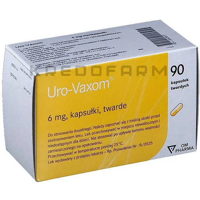 Uro-Vaxom cápsulas