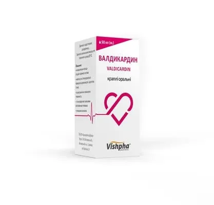 Valdikardin drops, oral