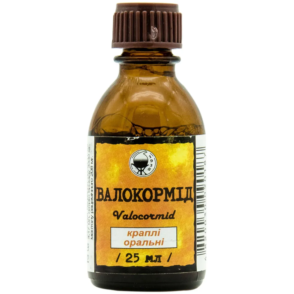 Валокормид капли, оральные