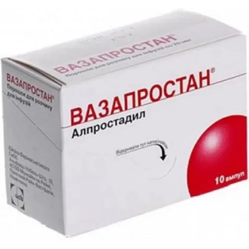 Vazaprostan polvere per soluzione per infusione