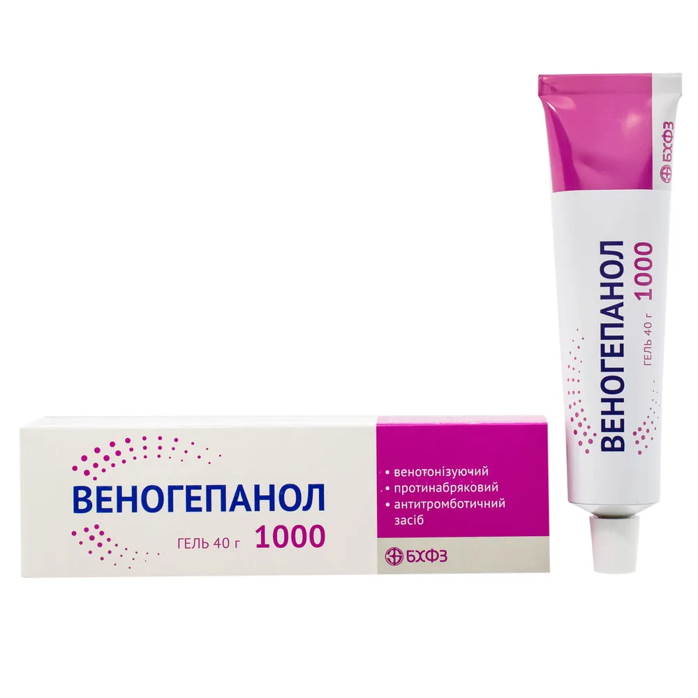Веногепанол гель