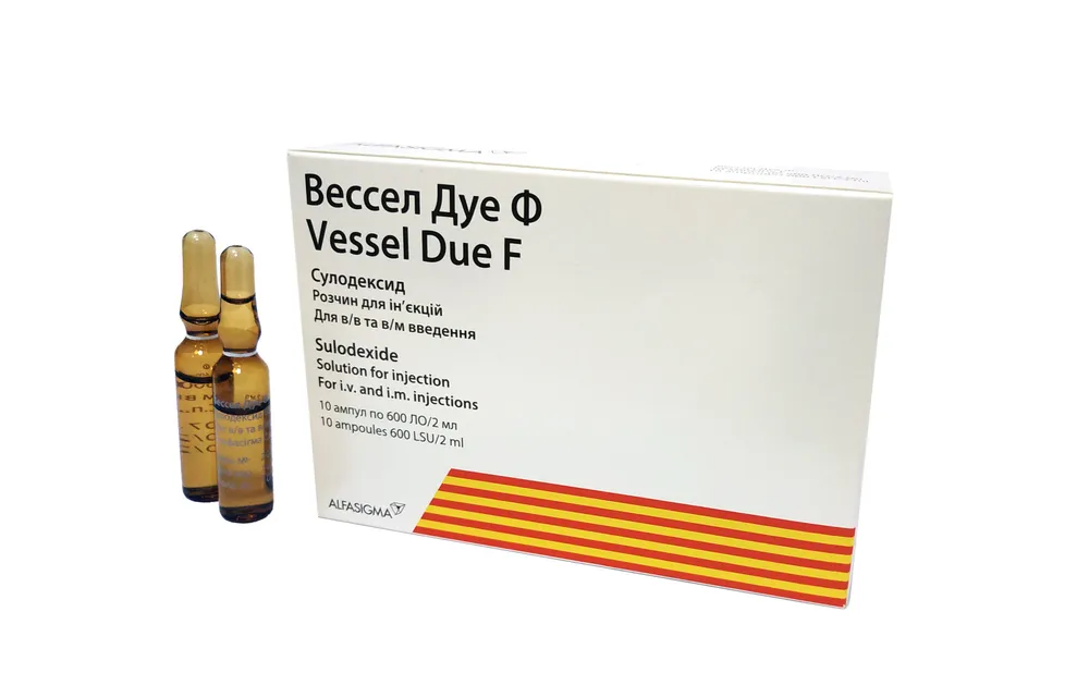 Vessel Due F soluzione per iniezione