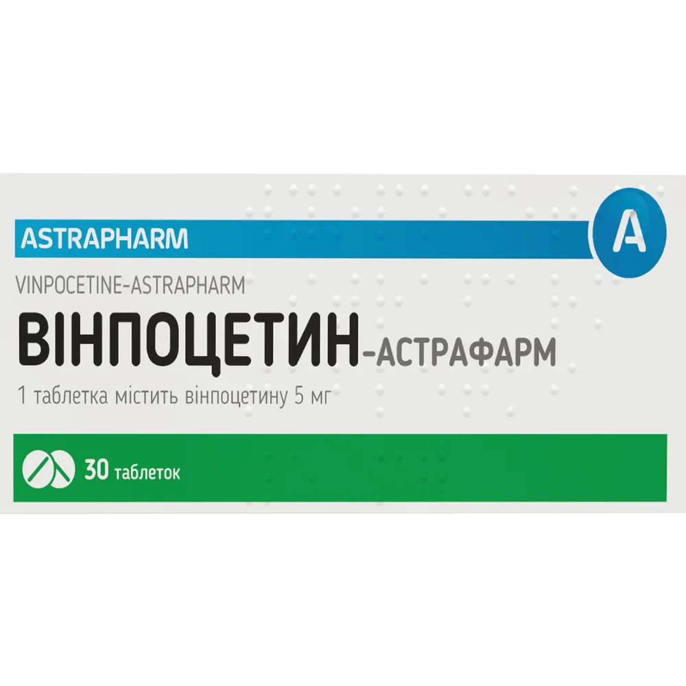 Vinpocetine-astrafarm tablets