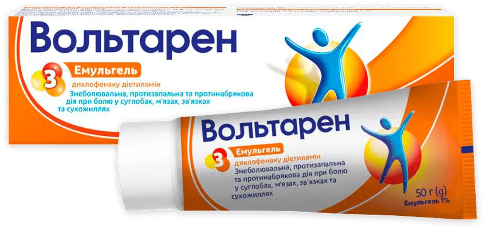 Voltaren Emulgel gel, emulsione per uso esterno