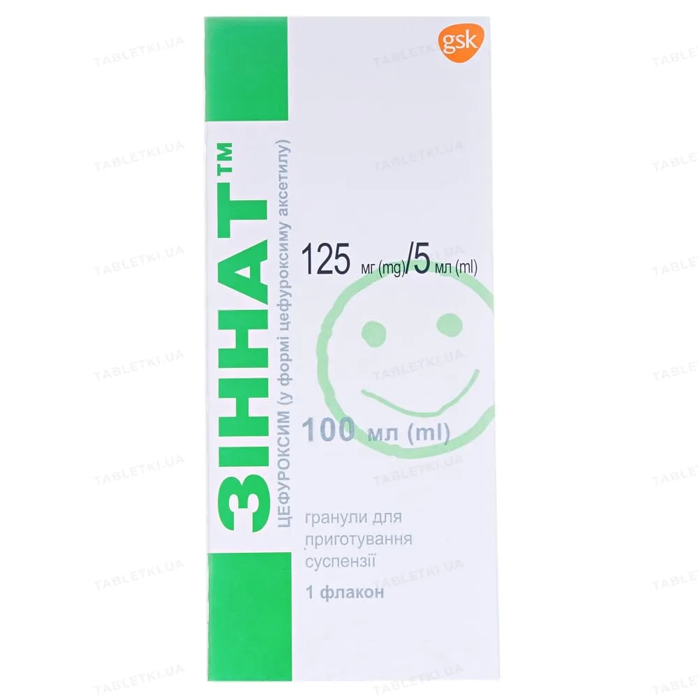 Zinnat® polvo para preparación de suspensión oral
