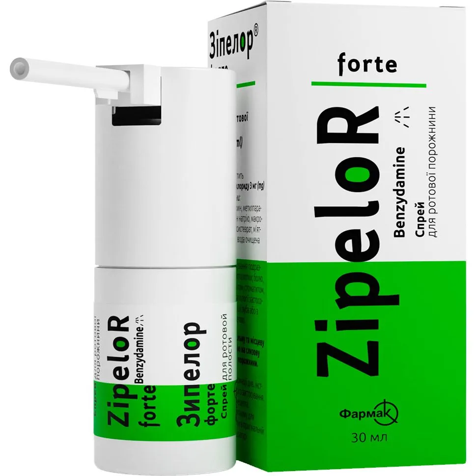 Zypelor® forte spray, oral cavity
