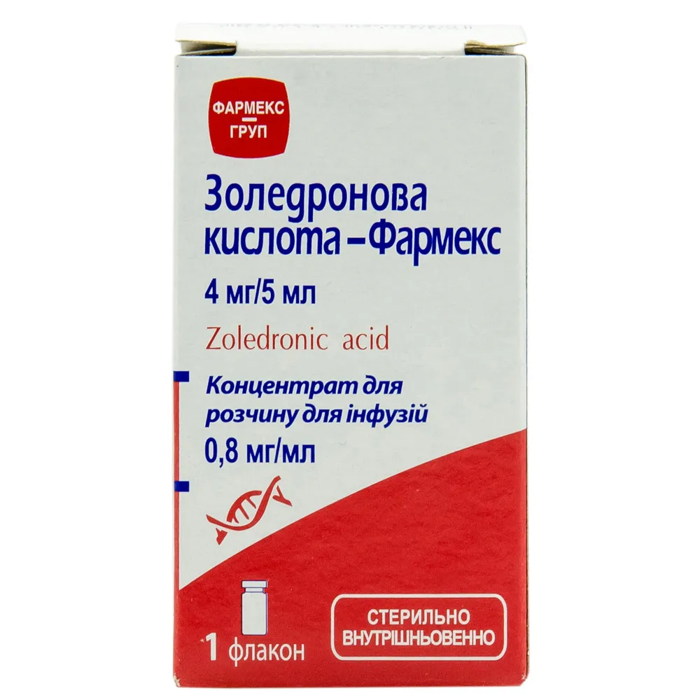 Ácido zoledrónico solución para infusión, concentrado