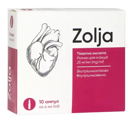 Zoledronato ZOLIA solución para inyección