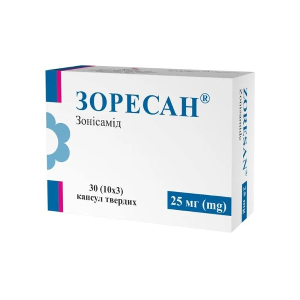 Zoresan capsules, hard